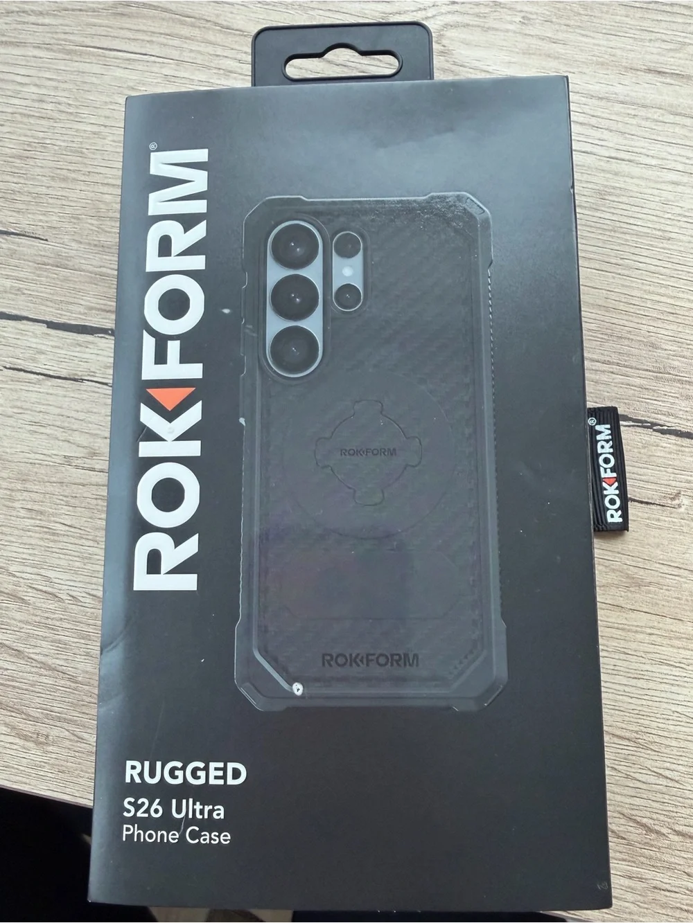 Rugged S26 Ultra Phone Case - Black